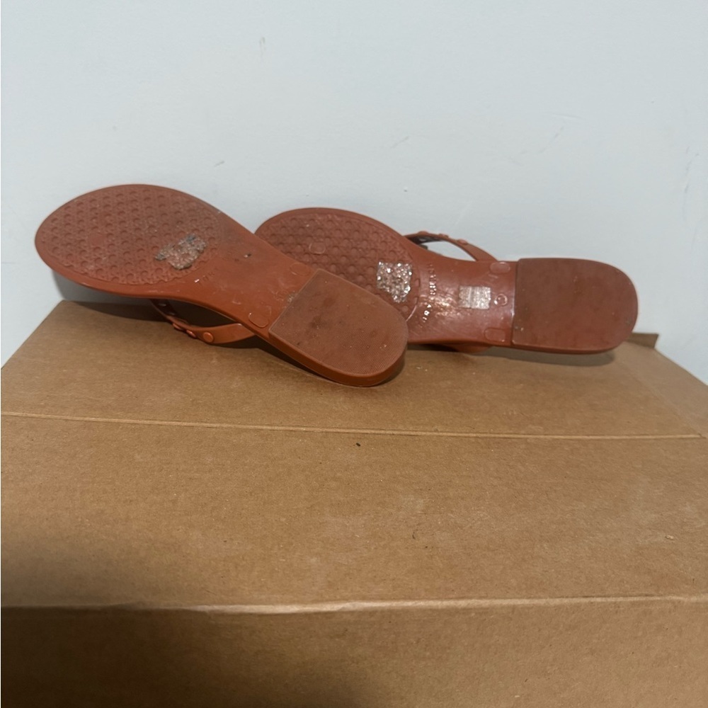 Tory Burch Women's Sandals in Rich Orange - Picture 7 of 7